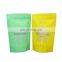 Reseal plastic bags custom powder coffee etythritol sugar food packaging stand up pouches for zipper