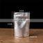 custom resealable plastic bag clear seafood packaging Fish Shrimp zip lock bags stand up with clear window
