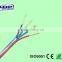 PVC Insulated Bare Copper/Tinned Copper Conductor Sheilded RVVP Control Cable /Power Cable