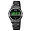 Luxury SKMEI 1737 LED Screen Stainless Steel Digital Watches Gold Touch Watch for Men Women