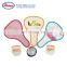 Customized Collapsible T Shape Polyester Fabric Hand Fan with Pouch