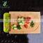 bamboo cutting board with plastic tray cheap price eco friendly