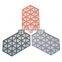 Silicone Trivet Mats Coaster and Hot Pads Hexagon Heat Resistant Pot Holder for Home Kitchen