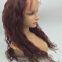 Brown Long Curly Human Hair Wig Wholesaler