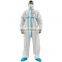 Microporous Medical Protection Clothing Disposable Coverall With Tape