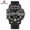 NAVIFORCE NF9172 Man Dual Display Quartz Digital Watches Leather Light Date Time Men Wrist Watch Whosale