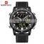 NAVIFORCE NF9172 Custom Logo Sport Men Dual Display Watches Waterproof Digital Quartz Leather Men Watches