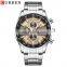 Curren 8351 Customize Steel Men Quartz Watches Waterproof Luxury Branded Wrist Watch Custom Logo