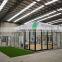 Custom new design bathroom burglar proof adjustable aluminum frame glass louver window price