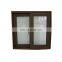 Custom aluminum alloy sliding window Germany handle double toughened glass