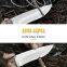 DIY gift fixed blade knife carries outdoor wooden non-slip handle straight knife