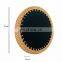 Hot sale rattan serving tray with mother of pearl wholesale