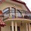 Wrought iron balcony balustrade design