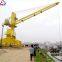 Electric Hydraulic Offshore Jib Portal Port Gantry Crane Mobile Harbour  Port Dock Crane with CCS ABS BV KR RS Approved