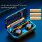 S12 TWS Wireless Sport Earphone Digital Display Touch Control  BT5.0 Headphone Waterproof Stereo Noise Cancelling Headphone