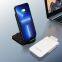 2 in 1 Wireless Charger for iphone Samsung etc. cellphone Fast Charging Phone Holder 15W Wireless Charger Stand