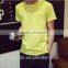100% cotton plain men t shirts in  , large quantity adult fashion clothes made in China