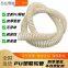 PU reinforced plastic ribbed hose - special pipe for shot blasting machine, smooth inner wall corrugated pipe