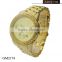 Japan movt quartz lady geneva gold watch