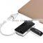 Box Shape Tablet USB Hub Travel Power Charger Adapter with 4 Port