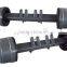 High quanlity good performance semi trailer FUWA axle 14T round tube