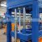 new design QTF4-28 diesel powered hydraulic manual interlocking concrete block making machine