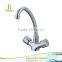 kx82402 chrome finishing kitchen faucet with gooseneck long neck double handles deck mounted