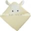 Customized High Quality Cotton Hooded Baby Bath Towel
