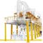 Steel sturcture 100T per 24hours wheat flour milling machinery