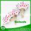 custom printed wood flag toothpicks LFGB for party food decoration