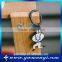 Metal key chain sports keychain , cartoon sports fitness alloy keychain K0028