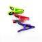 funny colorful plastic spring clips