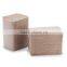 White Feature and Recycled Pulp Material Tallfold Napkins