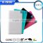 Universal slim credit card power bank 4000mah with cable