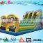 2016 new designed inflatable slide minions dual lane slide inflatable for kids and adults