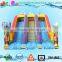 big inflatable slide the safari theme, animal inflatable slide for sale, 3d elephant n hippo double lane slide