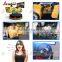 Modern racing game machine motor F1 car driving simulator