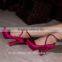 Purple strap wholesale wedding party shoes for woman 2015