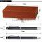 Black barrel ball pen high quality metal promotional ballpoint pen with stainless barrel