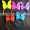 butterfly bowknot rabbit ear hair band hairband