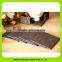 16016 Luxury Black PU leather coaster for tea or sundries