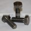 High quality cold hammer hex head size of DIN 931, DIN 933, grade 4.8 grade 6.8 grade 8.8 grade 10.9s etc