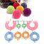 pom pom maker fluff ball weaver needle knitting wool tool yarn kit