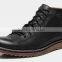 Custom men ankle boots leather