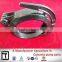 Putzmeister snap clamp coupling for concrete pump pipe