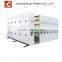 Multifunctional KD sturcture glass shelves cabinets compact shelving library book storage shelving