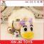 stuffed heart shape keychain chinese plush keychain manufacturer mini plush heart shape pendant for mobile phone