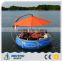 Leisure electric BBQ donut boat for park