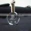 Octangle Crystal Key Ring With LED Light