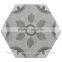 100*200*175mm hexagon mosaic tile poecelain floor tile kitchen bathroom wall tile